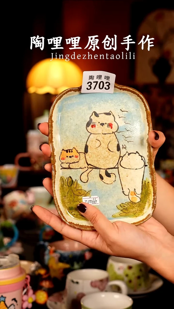 陶哩哩原创手作陶瓷3703