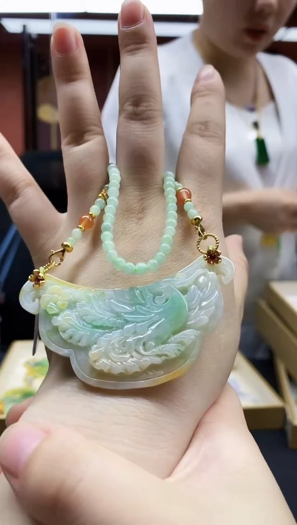 颈饰未镶嵌翡翠翡翠吊坠