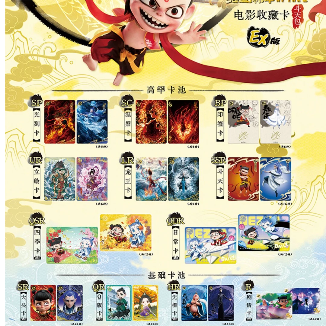 【哪吒之魔童闹海】电影收藏卡-斗天包
