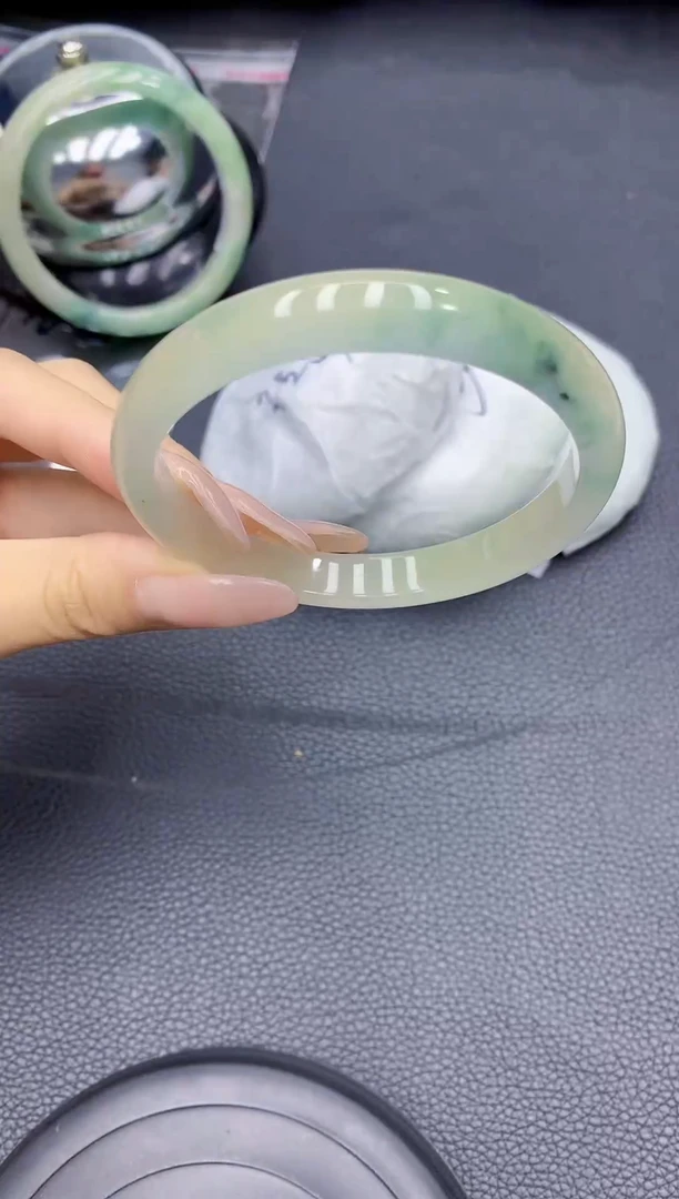 高冰透美人手镯 所见即所得6