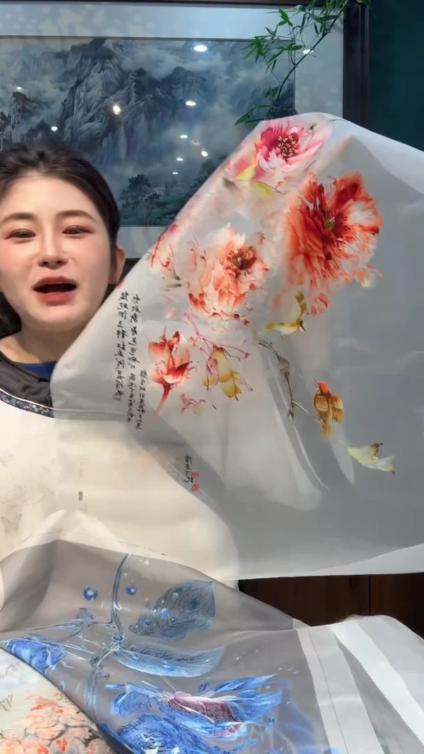 刺绣非遗苏绣手工刺绣单面绣
