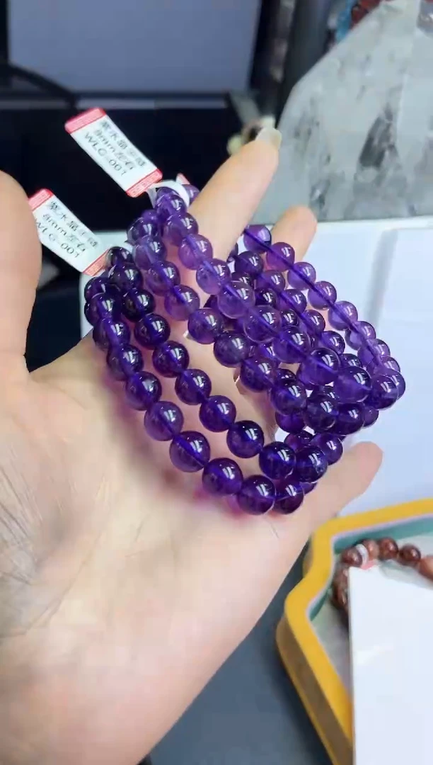 未镶嵌套链水晶手串8/910多样性发一件