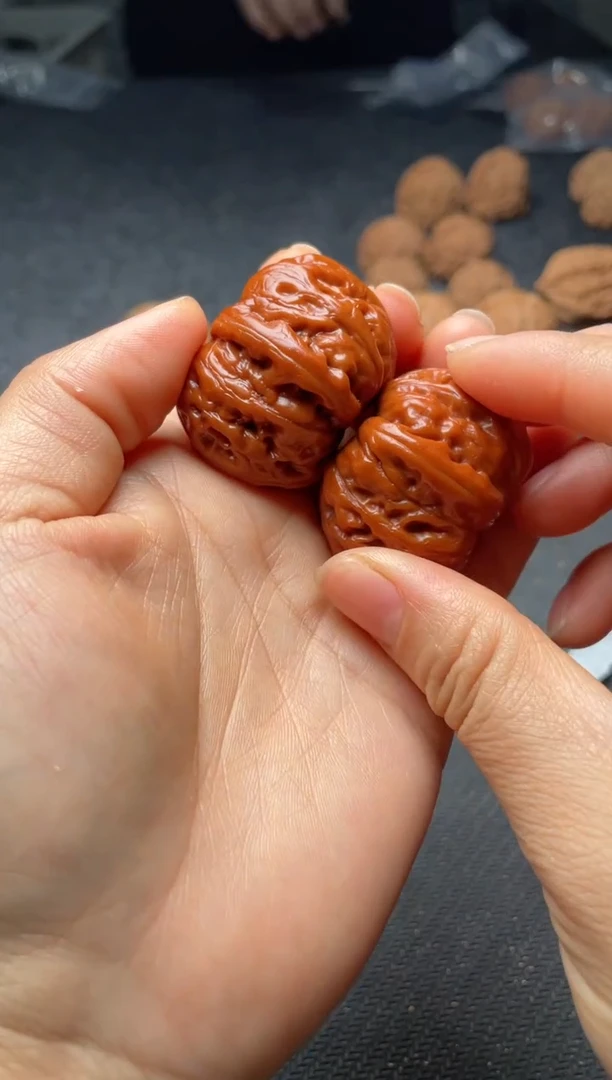 把件文玩核桃w178  高抛元宝  40尺