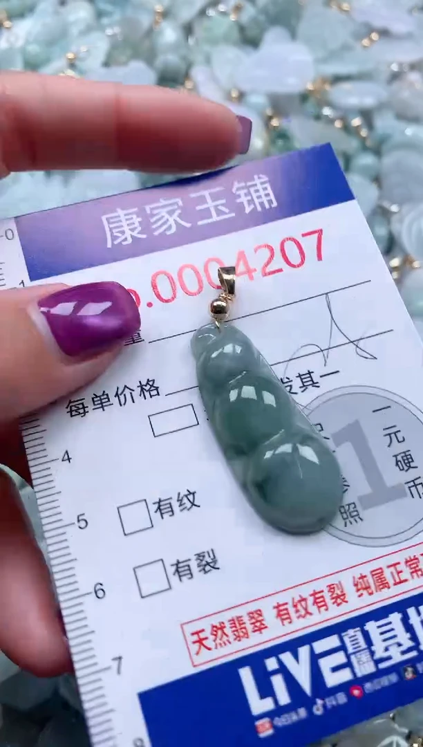 颈饰未镶嵌翡翠4207