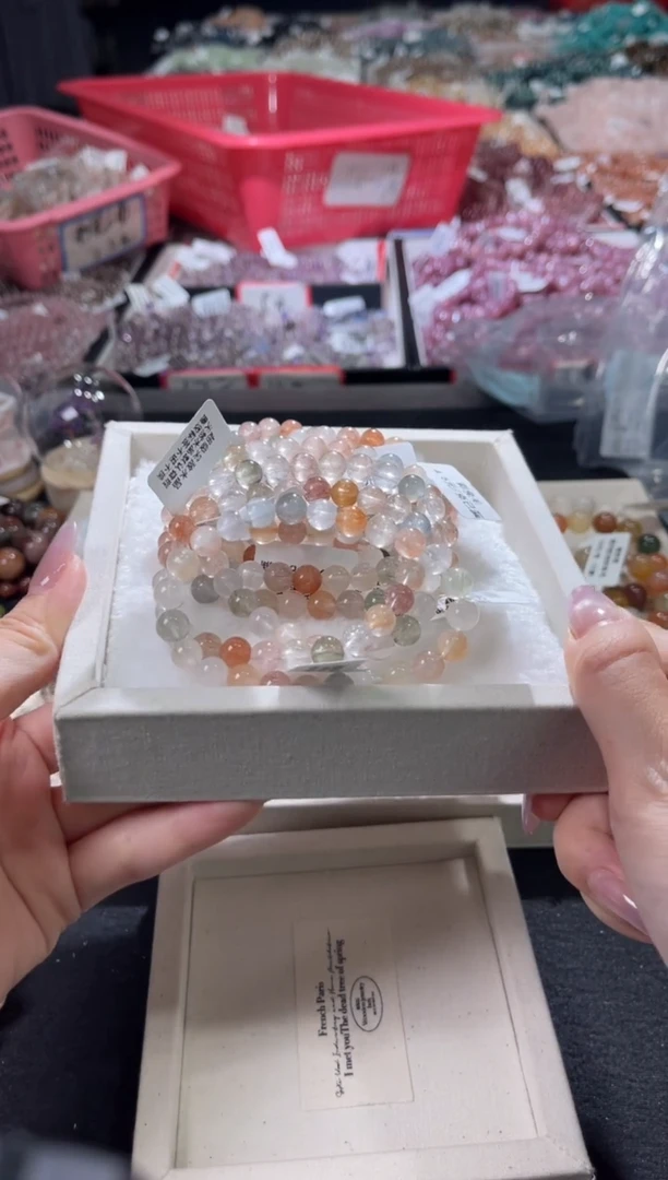 未镶嵌手链水晶184号 10条7+多样性发一