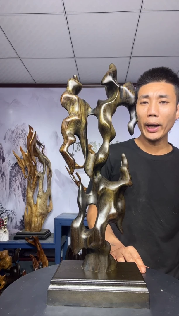 金丝楠用****3金丝楠木工艺品摆件