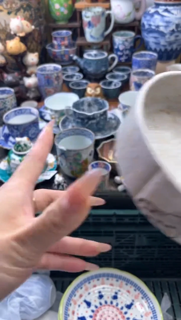 瓷片c**山272号六六工艺品瓷器