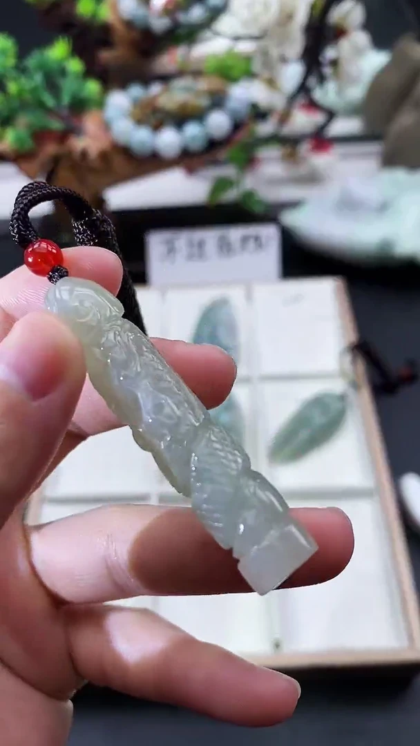 颈饰未镶嵌翡翠天然缅甸A货翡翠