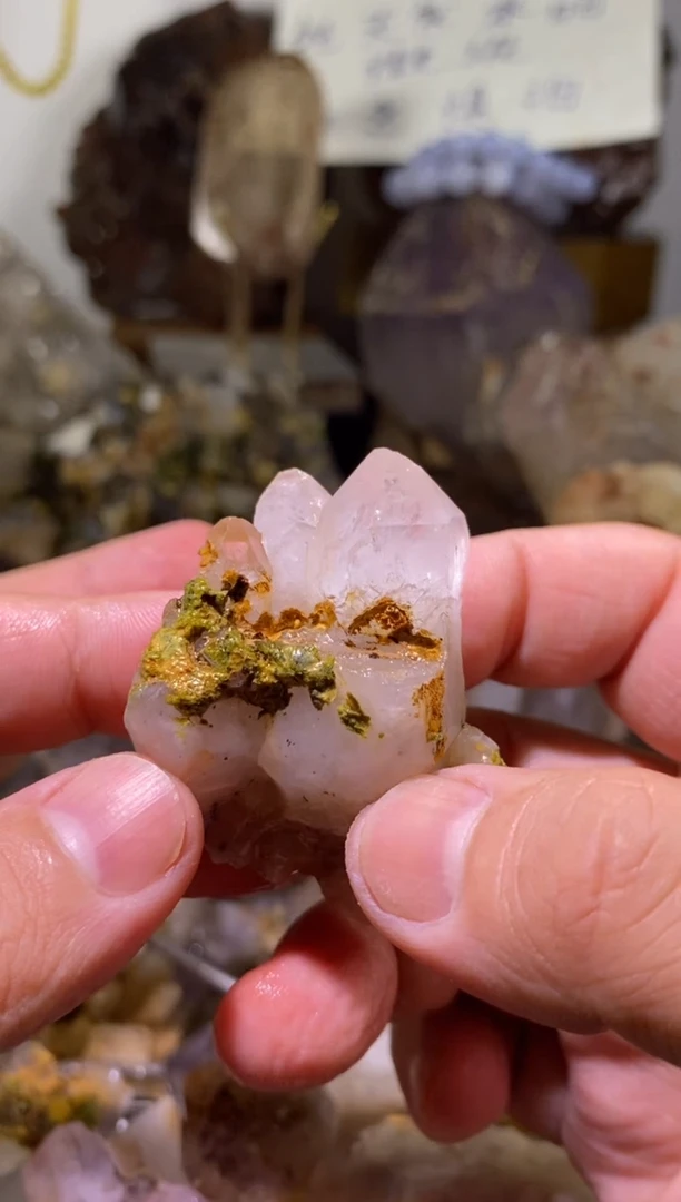 未镶嵌珠宝半成品水晶97号四川超七花园水晶