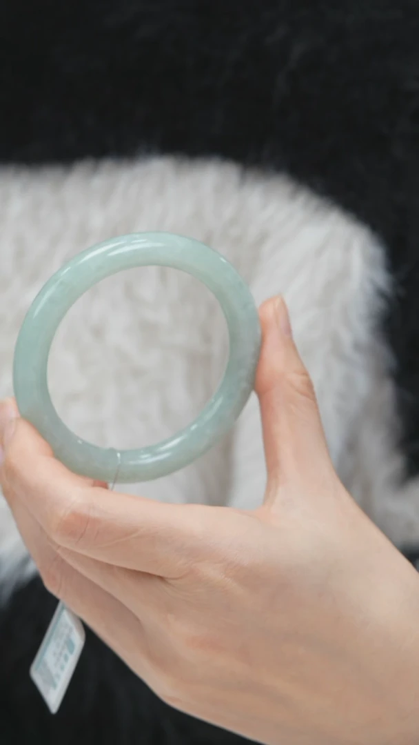 未镶嵌手镯翡翠圆条w1078