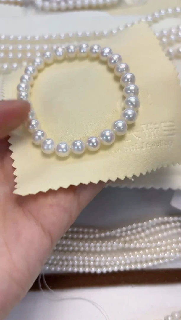 未镶嵌手绳淡水珍珠手链多样性发一件