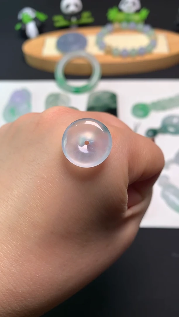 未镶嵌定制翡翠尺寸16*3.8