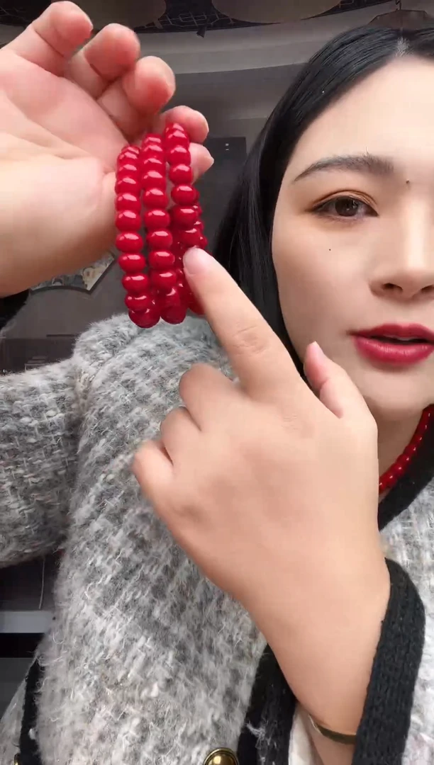 合成立方氧化锆非金属算盘珠手串