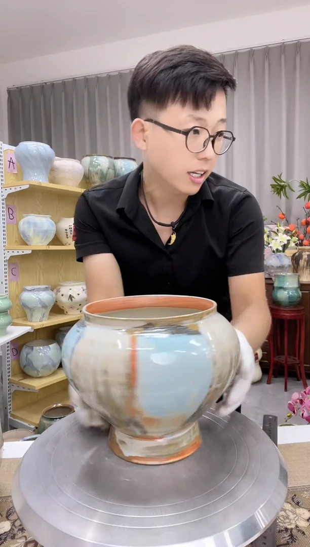 6.29直播链接精美陶瓷花盆