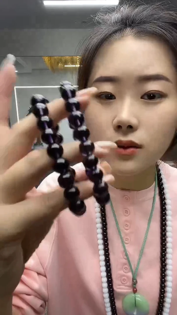 紫手串圆形卡10多样性发货一