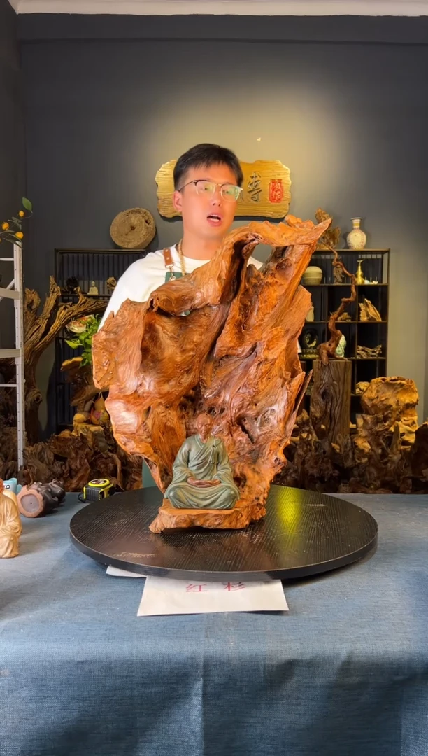 木卢师傅根艺作品（不包含人物摆件）
