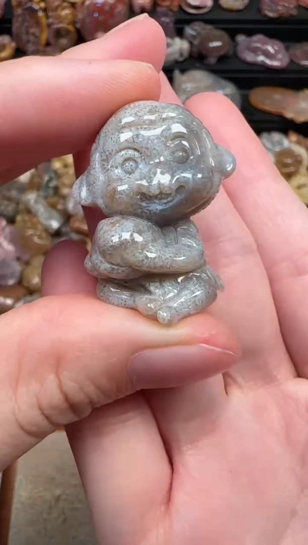 颈饰未镶嵌硅化珊瑚（珊瑚玉）022