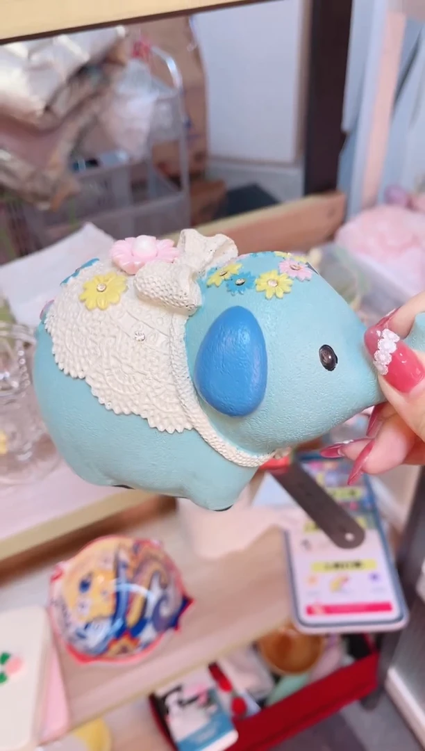 小象摆件——手工制作品质好！