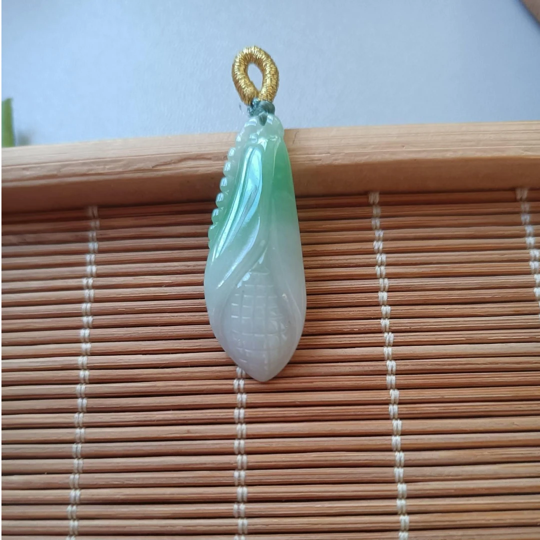 14天然缅甸翡翠岁岁平安4.0*10.3