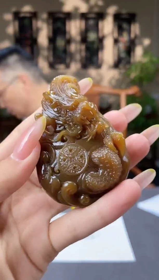 和田玉未镶嵌颈饰C630