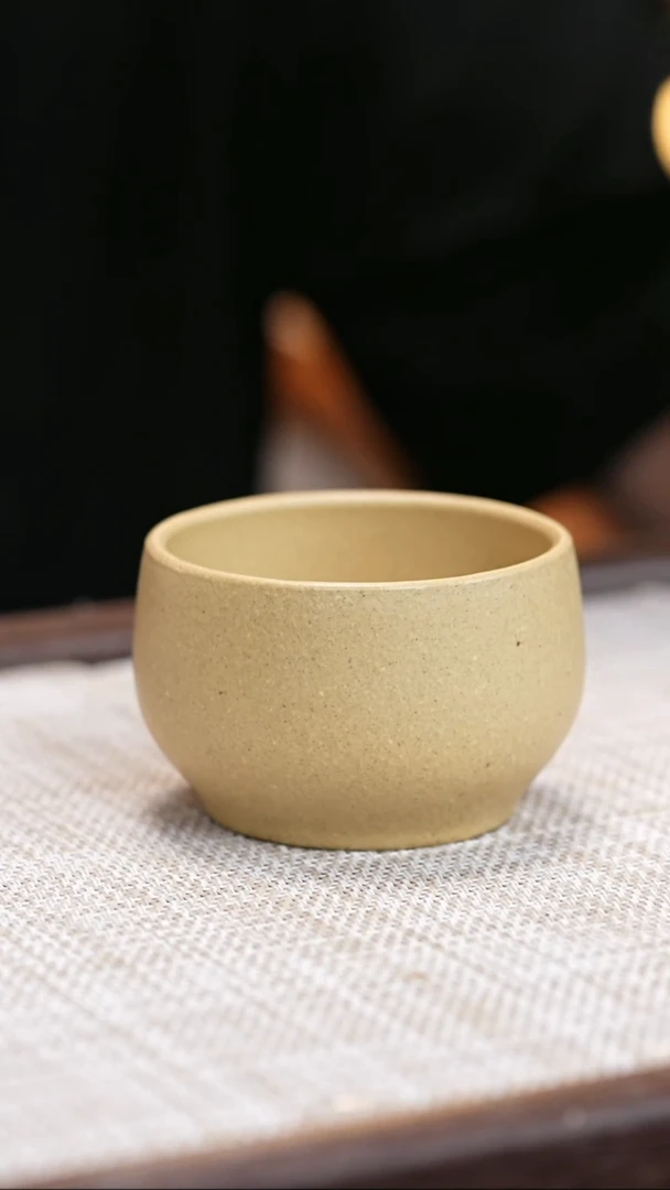 茶壶紫砂本山绿泥 金箔杯