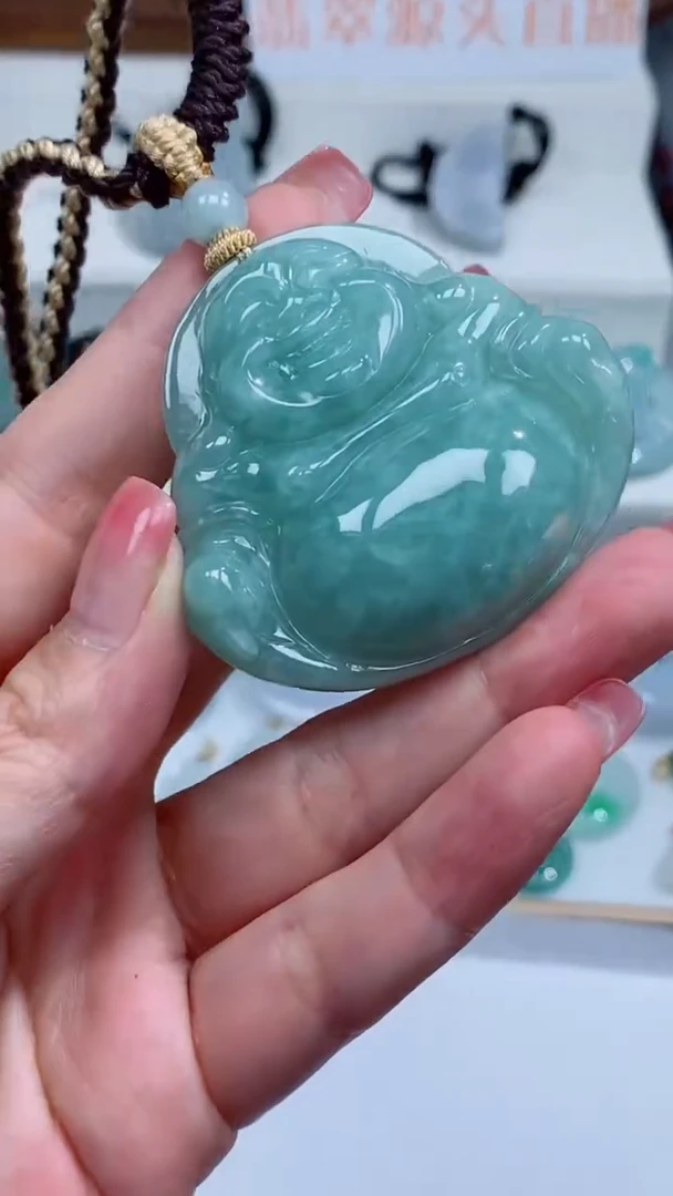 翡翠未镶嵌颈饰吊坠