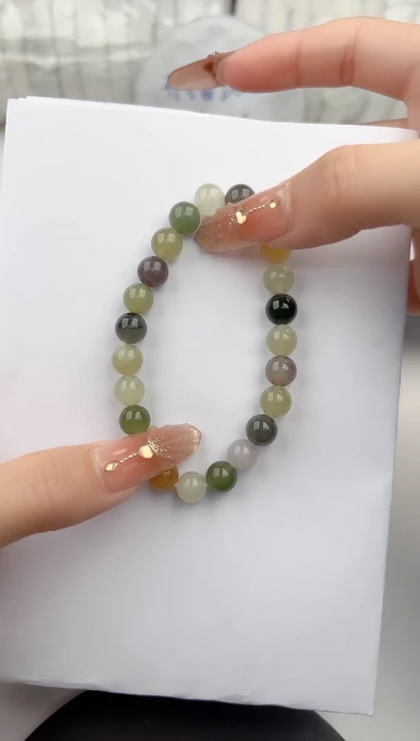 【闪购商品】和田玉手链未镶嵌1颜色微差无瑕