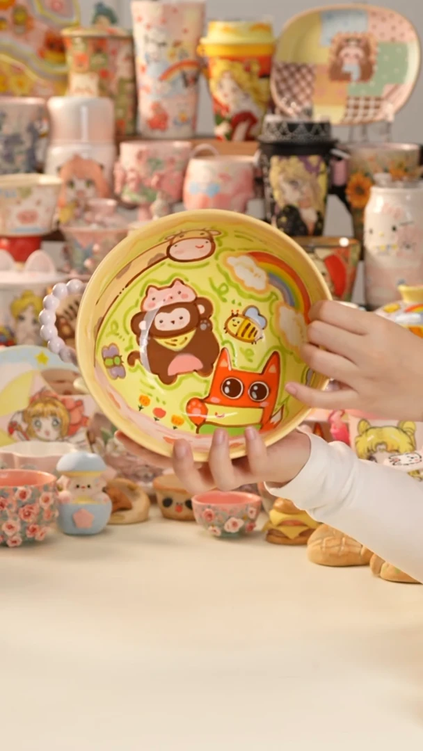 其他景德镇釉下彩手绘设计师款陶瓷