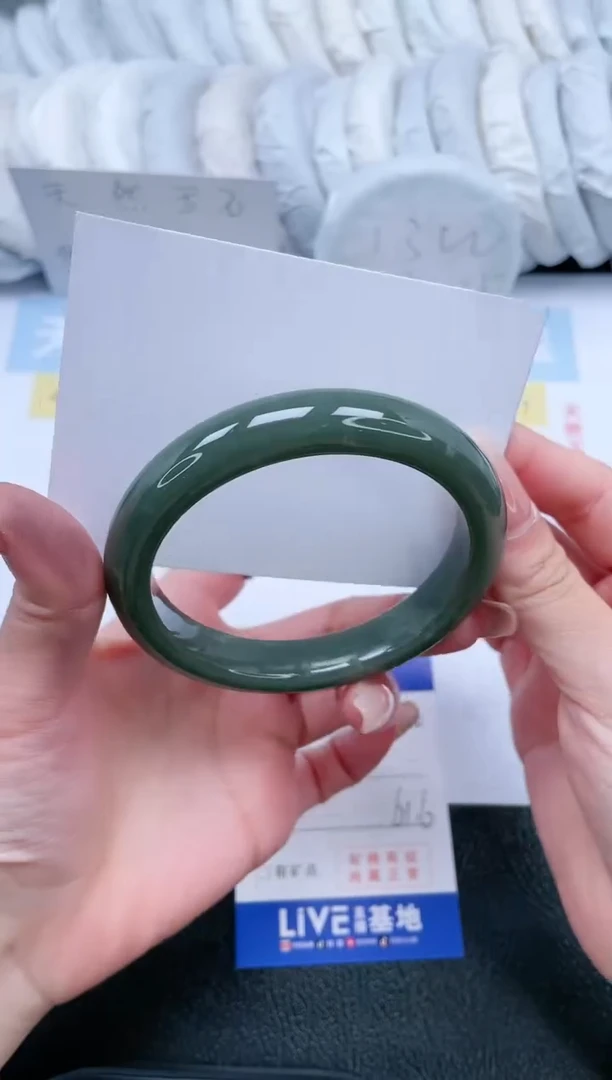 【闪购商品】和田玉手镯未镶嵌T282-61.6