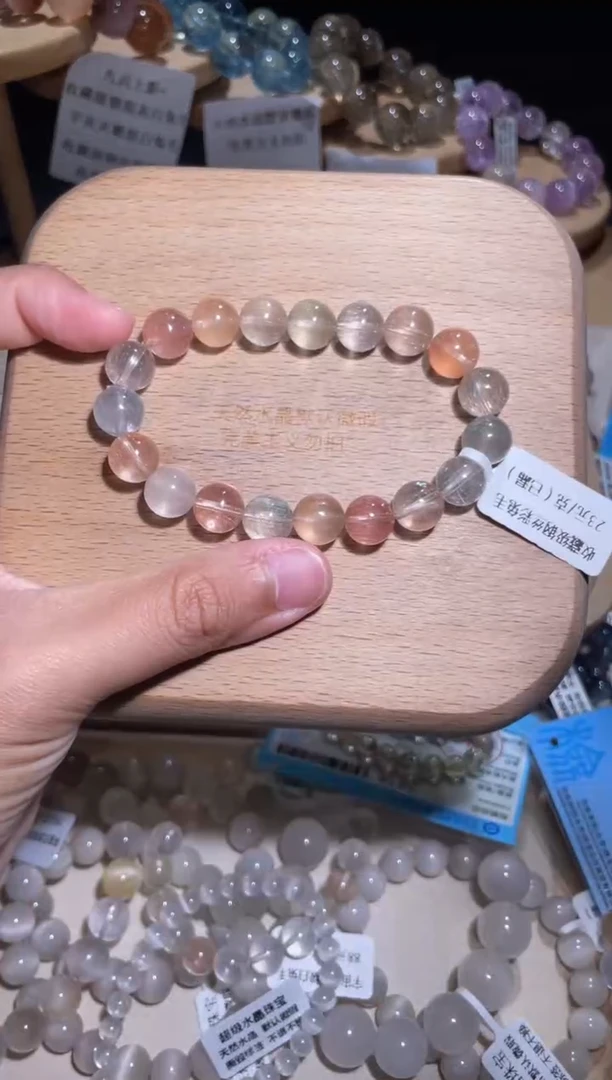 未镶嵌手链水晶112号多样性发一O 10+