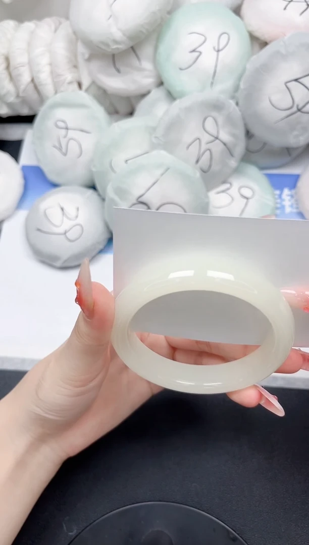 未镶嵌手镯石英质玉44-58