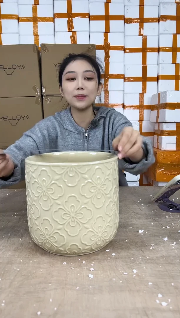 浮雕花朵浅大号21x19