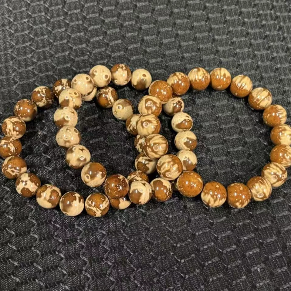 百翠玉庭紫金鼠手串精品熊猫光珠12+多样性发货发1件文玩菩提手串