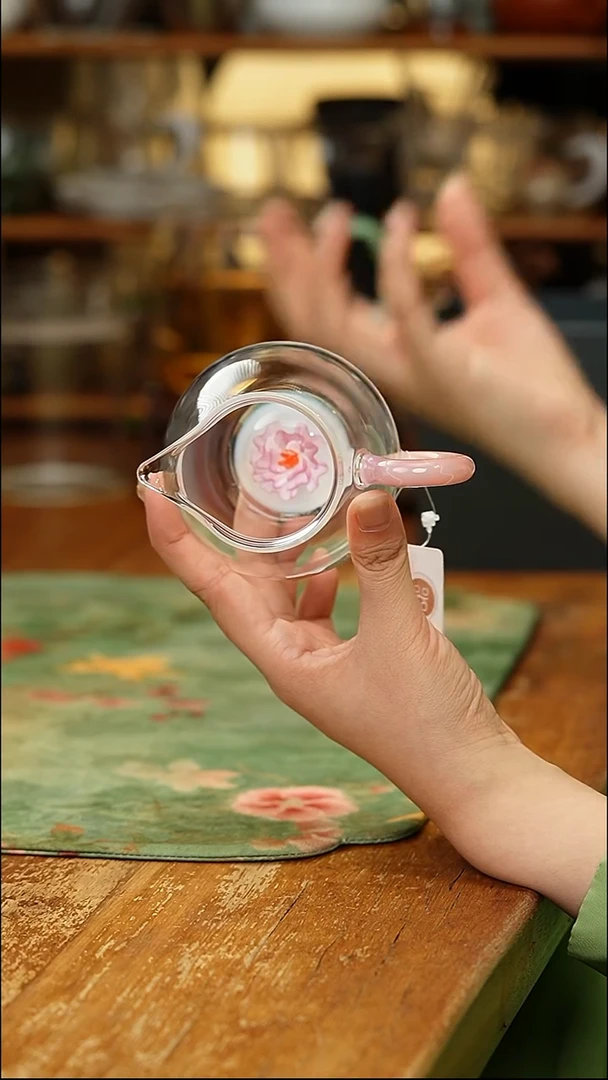 禾器/棠韵清悦茶海/白珠凤颜粉玉