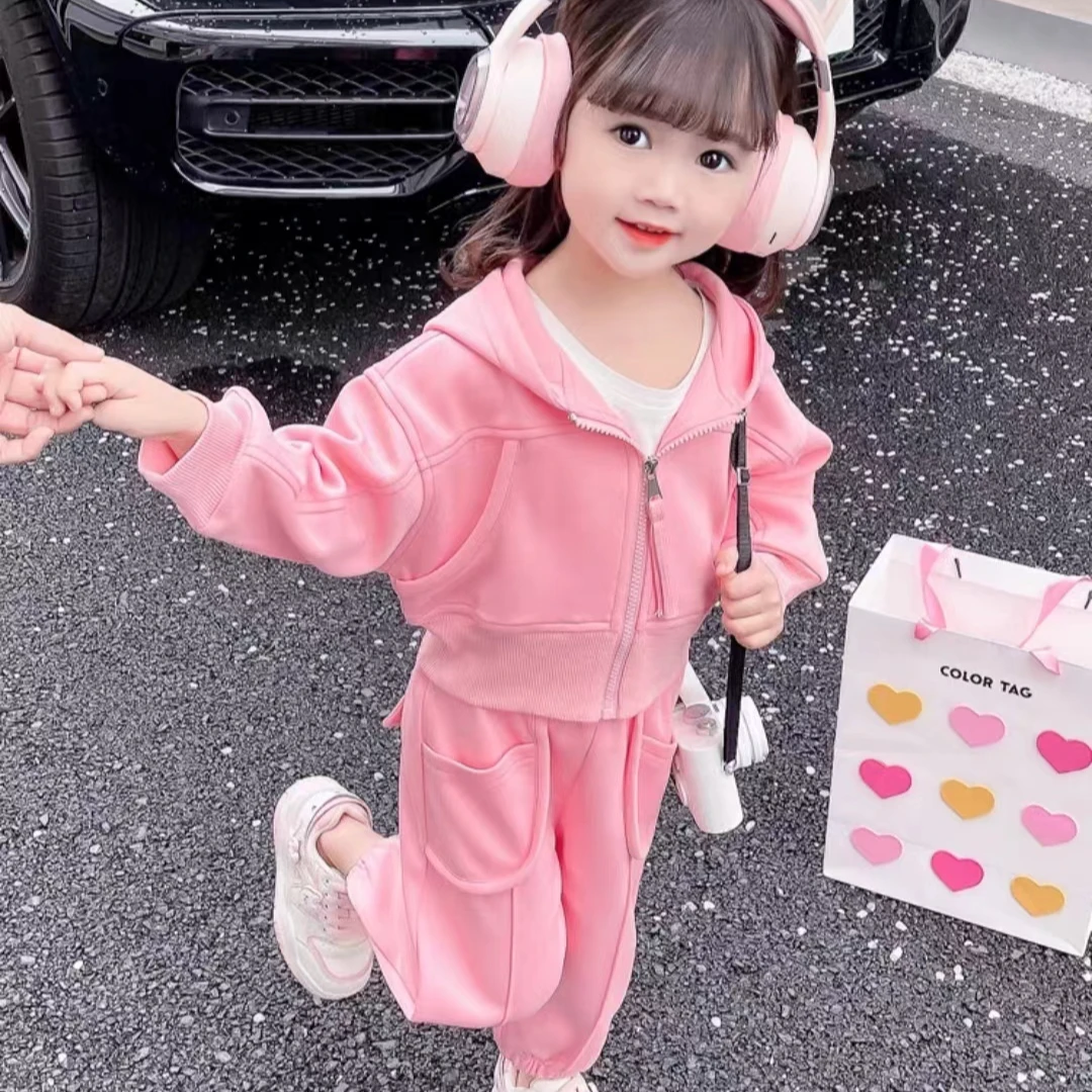 【甜心宝贝】早秋组合一组一秋天就够了女童秋款组合SJ-J-A329