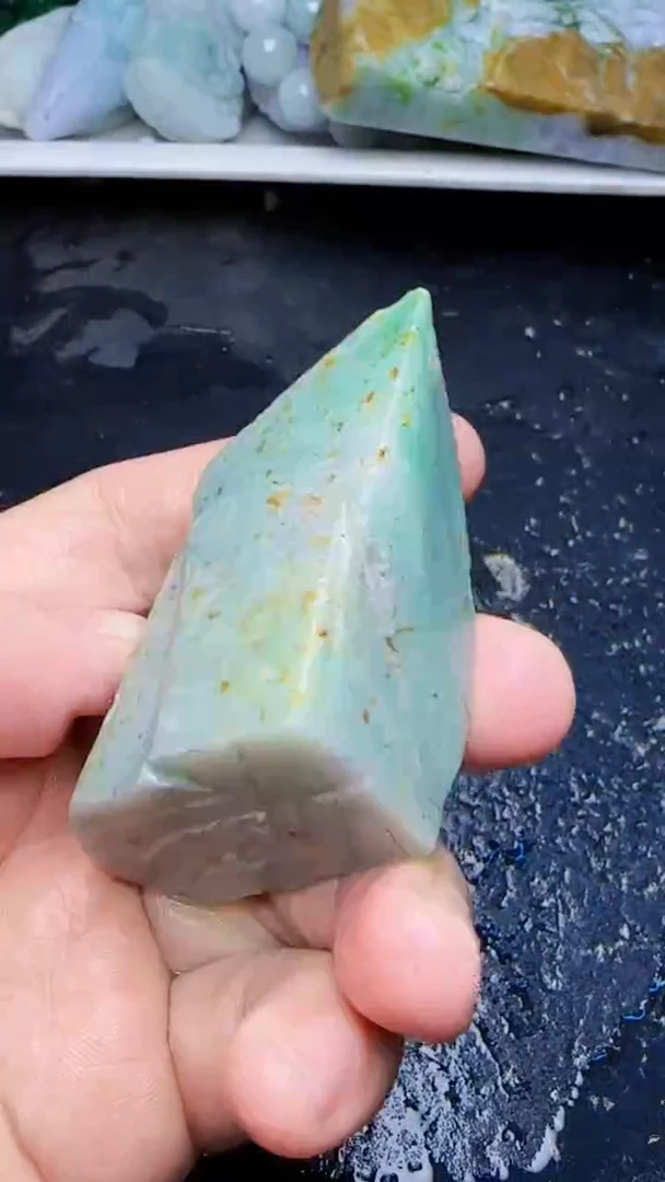 未镶嵌挂件翡翠小*女037