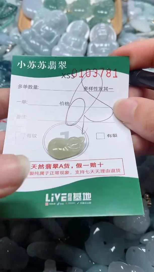 【闪购商品】翡翠颈饰未镶嵌闪购商品0103781
