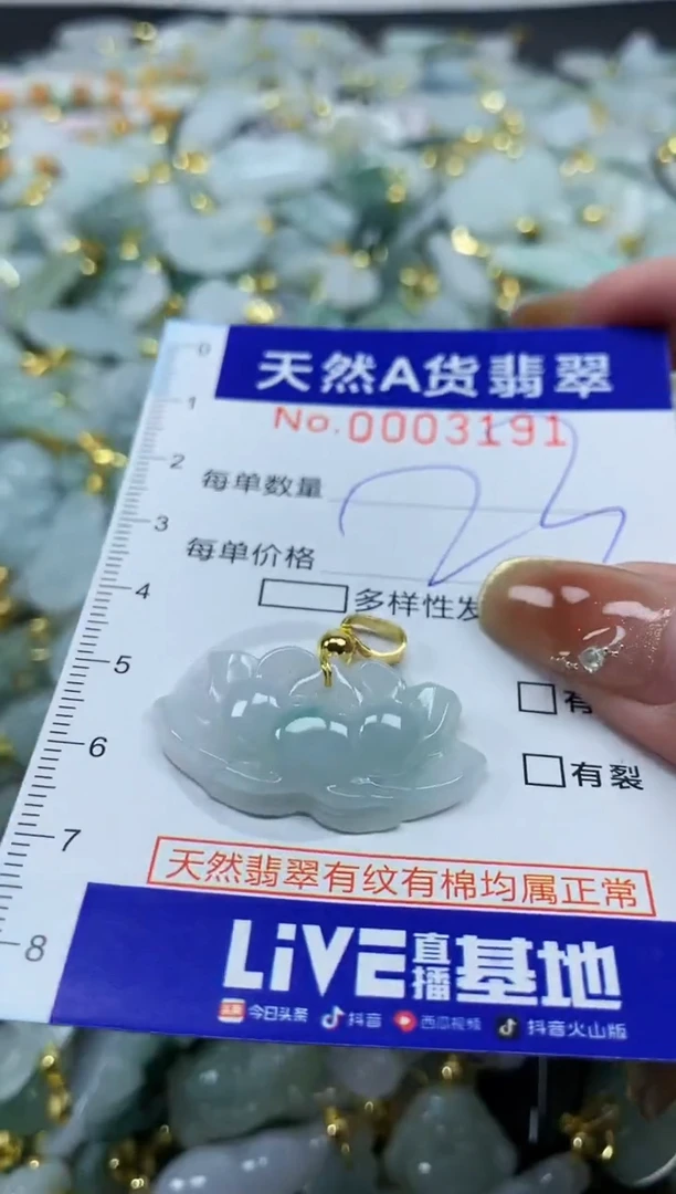颈饰未镶嵌翡翠天然A货翡翠