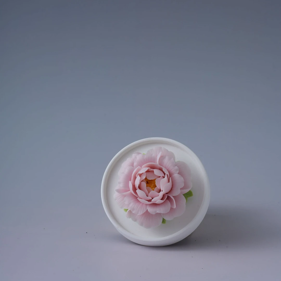 自然力量非遗工牡丹瓷花香薰礼盒女生生日礼物教师节