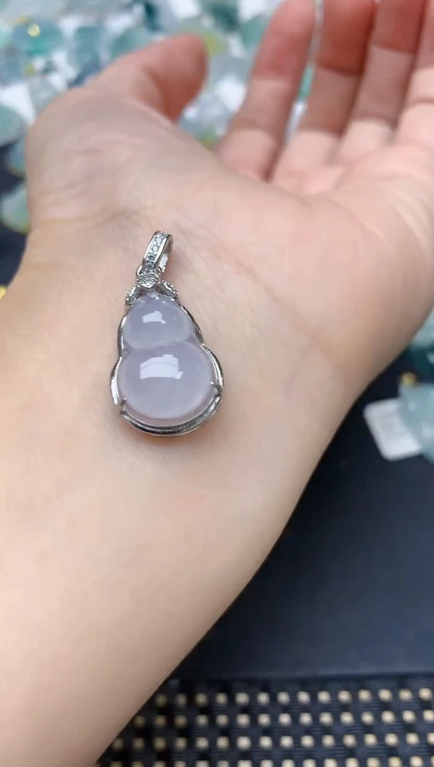 颈饰未镶嵌翡翠天然缅甸A货翡翠