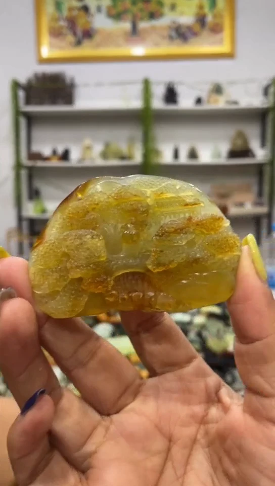 未镶嵌岫玉吊坠