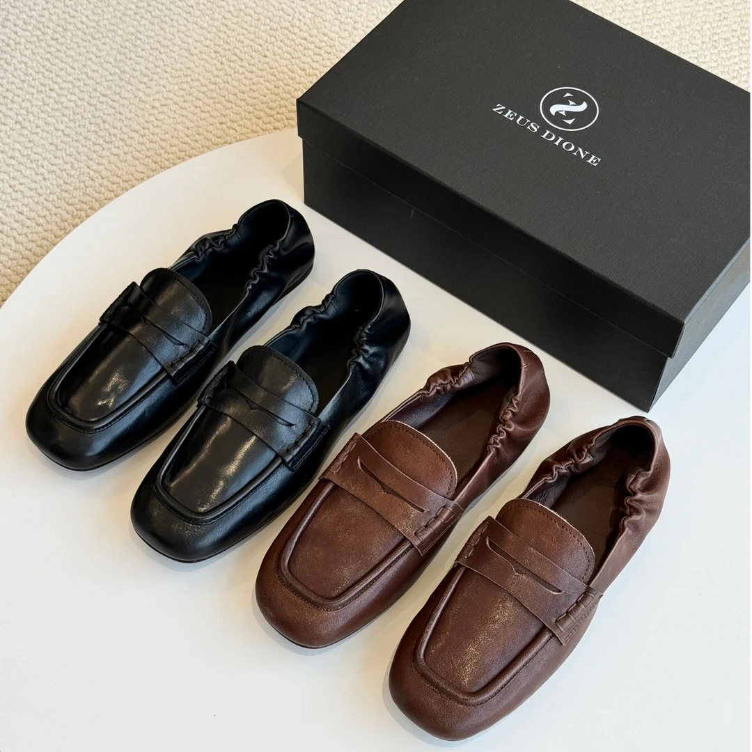 GershonBram“勿忘我”系列水洗牛皮舒适百搭女士时尚休闲鞋