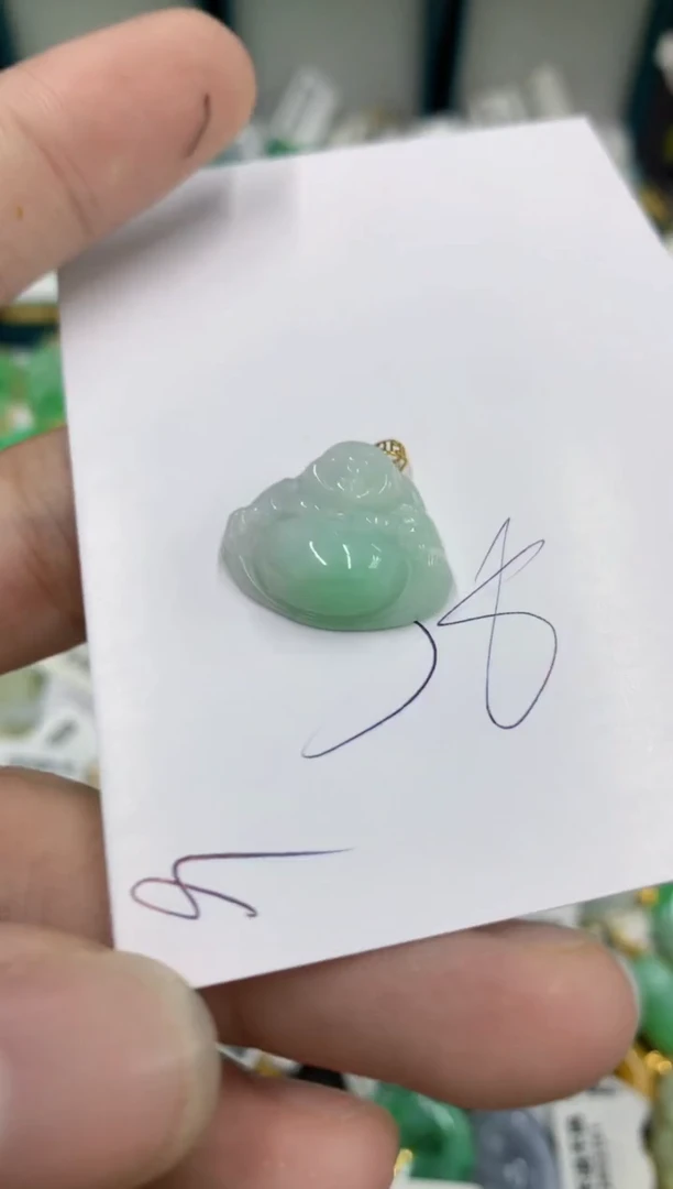 【闪购商品】翡翠颈饰18K金镶嵌号链接11111