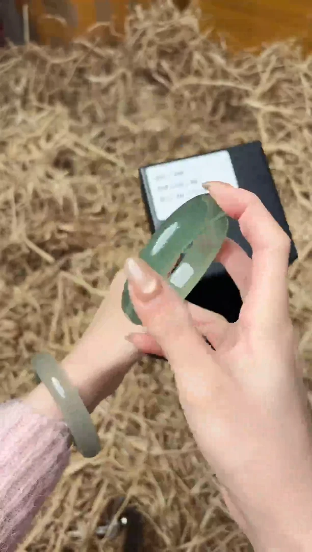 未镶嵌手镯石英质玉2007圈口56