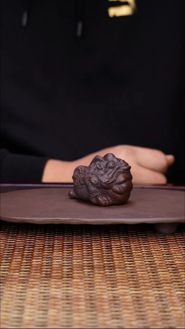 茶壶紫砂汀禾紫砂金蟾