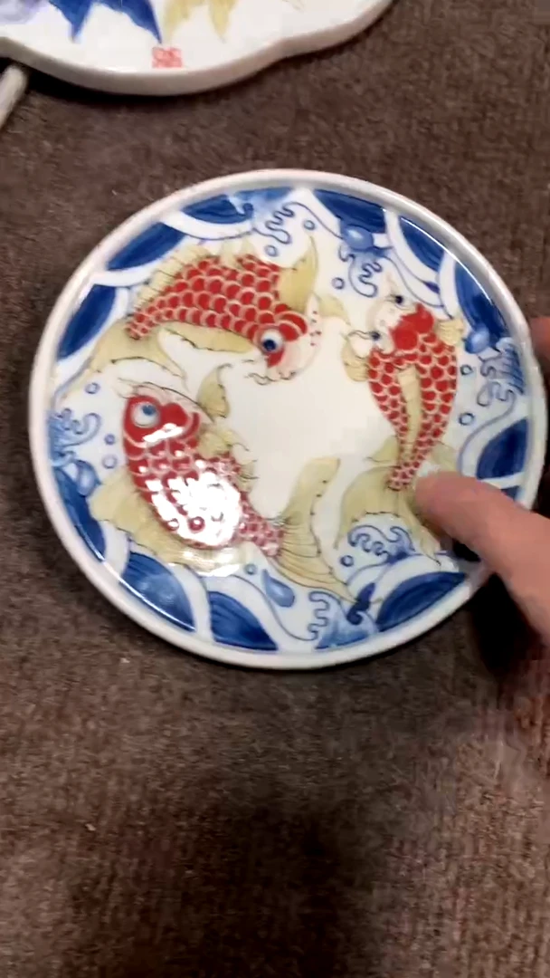 【闪购商品】三鱼壶承景德镇昨明陶瓷