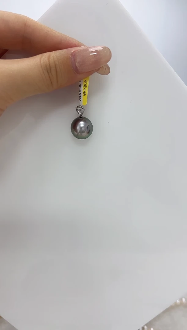 【闪购商品】海水珍珠DA18K金镶嵌吊坠 H303