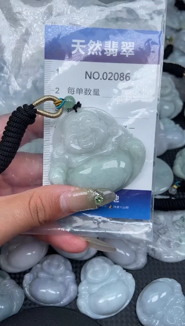 颈饰未镶嵌翡翠纯天然A货翡翠2086