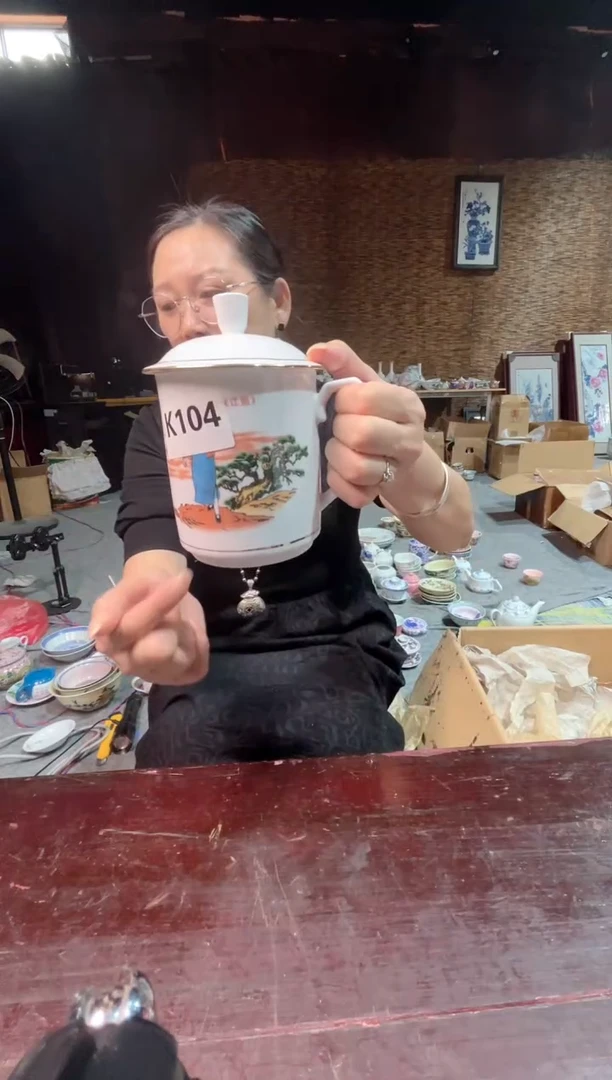 摆件景德镇陶瓷摆件K104