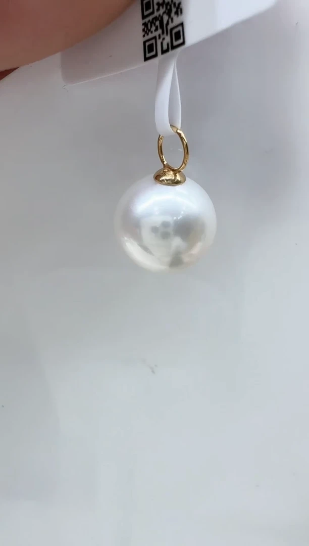 【闪购商品】淡水珍珠颈饰18K金镶嵌清货